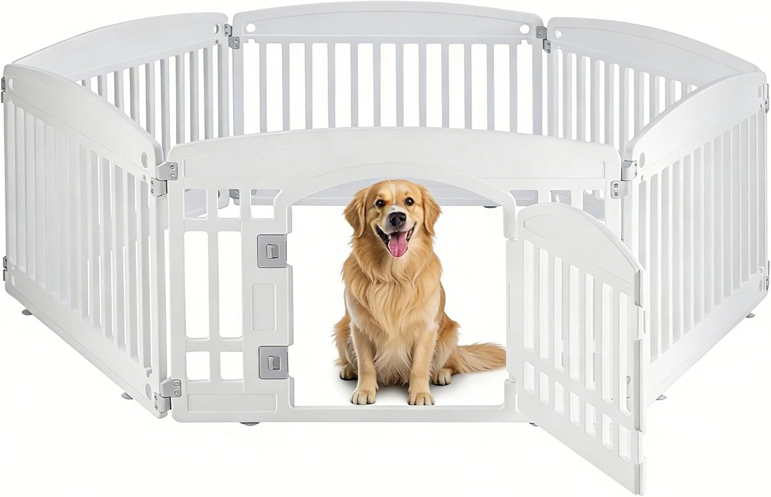 Dog Playpen Secure Foldable Fence