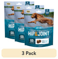 (3 Pack) Vetiq Hip & Joint Supplement for Dogs, Chicken Flavored Soft Chews, 7.4 Oz, 60 Count